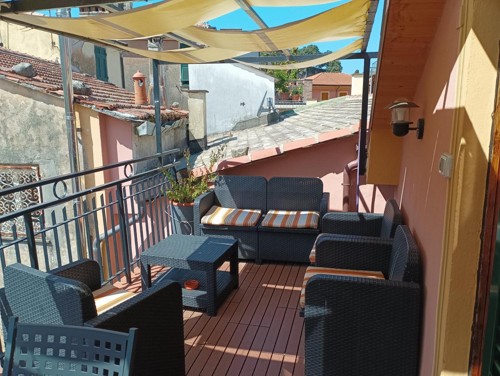 Delizioso Attico Con Ampio Terrazzo E Garage A Due Passi Dal Mare E Dalle Cinqueterre Lt-0485 Levanto Buitenkant foto